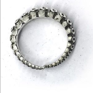Perry Gargano silver Octopus Tentacle Ring 8 $180